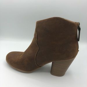 Route 66 | Brown Heeled Ankle Boots Size 9